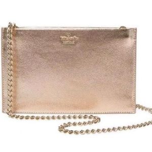 Kate Spade Rose Gold Crossbody Purse